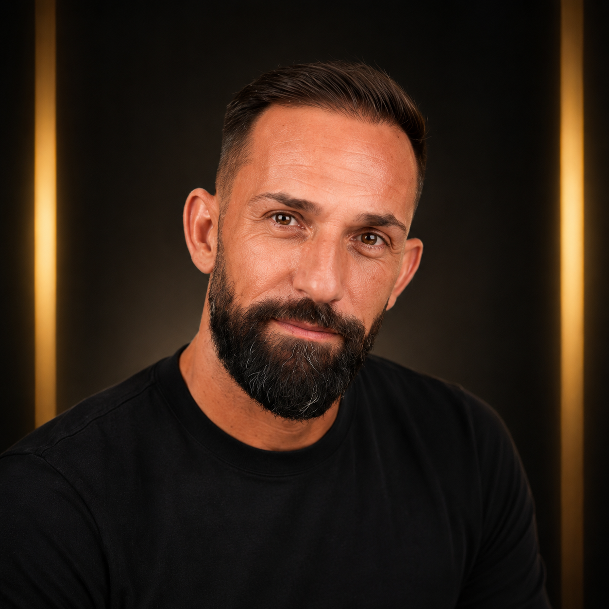 Manu, entrenador y preparador físico